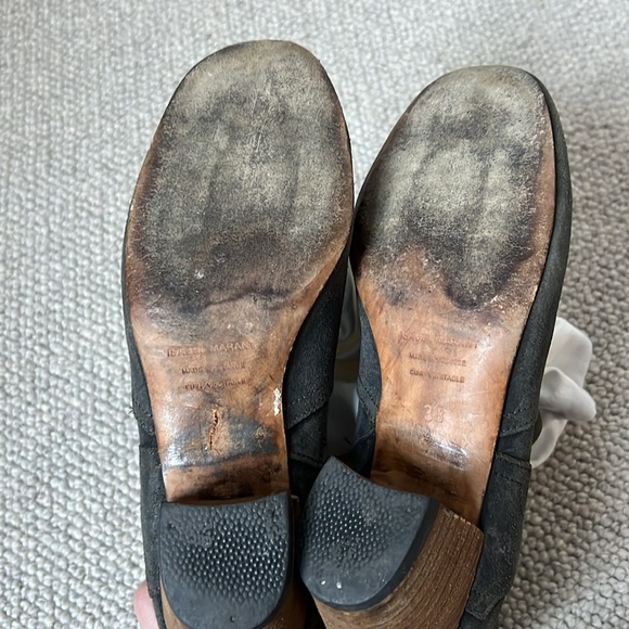 Isabel Marant Suede black booties. Size 38 - Picture 7 of 7